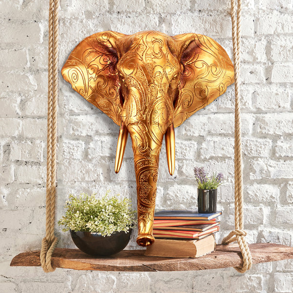 Design Toscano Fortune Mandala Elephant Wall Décor & Reviews Wayfair